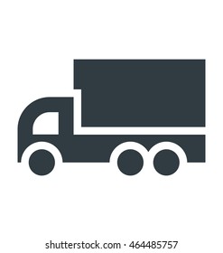Cargo Truck Colored Vector Icon