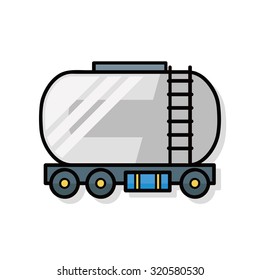 cargo truck doodle