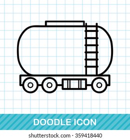 cargo truck doodle
