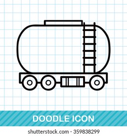 cargo truck doodle