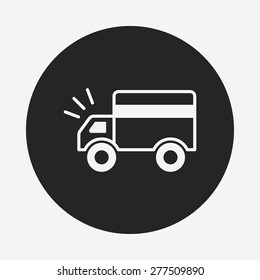 cargo truck icon