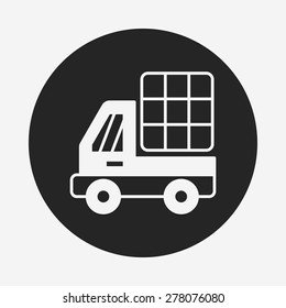 cargo truck icon