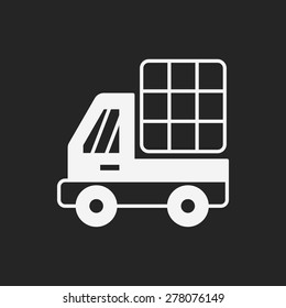 cargo truck icon