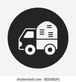 cargo truck icon