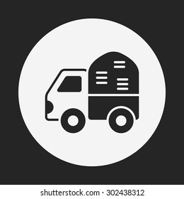 cargo truck icon