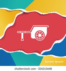 cargo truck icon