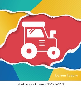 cargo truck icon
