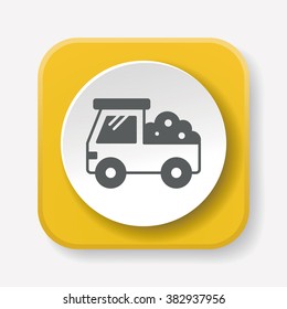 cargo truck icon