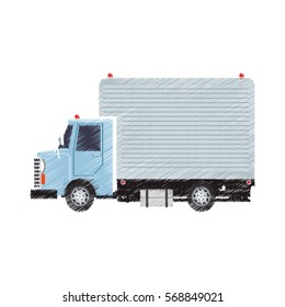 cargo truck icon