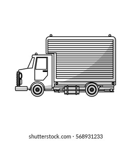 cargo truck icon