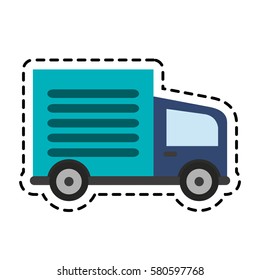 cargo truck icon