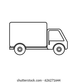 cargo truck icon