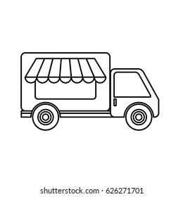 cargo truck icon