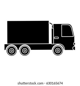 cargo truck icon