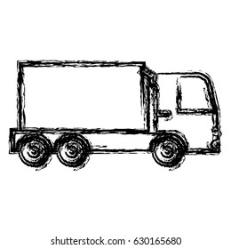 cargo truck icon