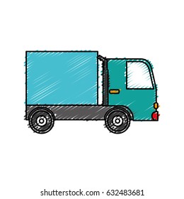 cargo truck icon