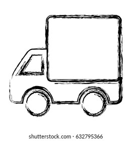 cargo truck icon