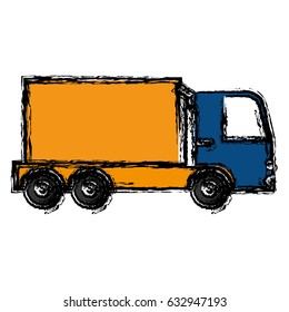 cargo truck icon