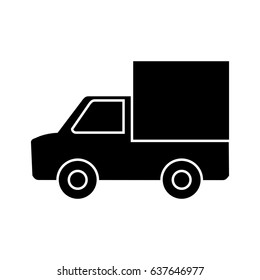 cargo truck icon