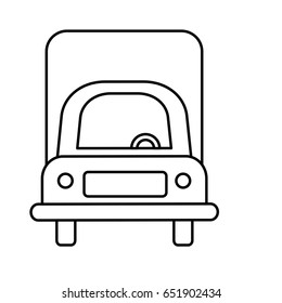 cargo truck icon
