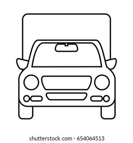 cargo truck icon
