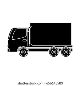 cargo truck icon