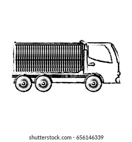 cargo truck icon