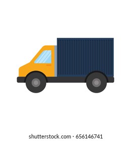 cargo truck icon