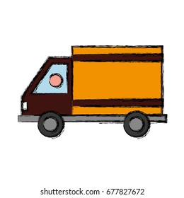 cargo truck icon