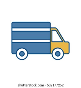 cargo truck icon