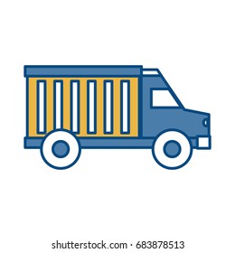 cargo truck icon