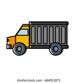 cargo truck icon