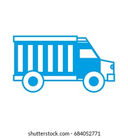 cargo truck icon