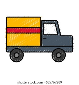 cargo truck icon