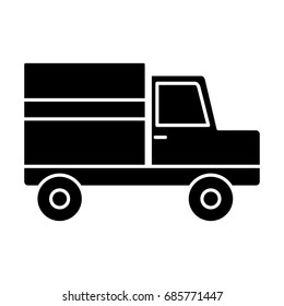 cargo truck icon