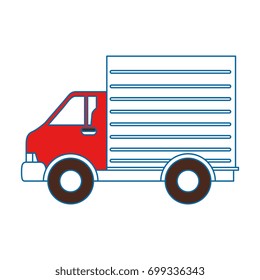cargo truck icon