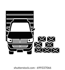 cargo truck icon