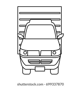cargo truck icon