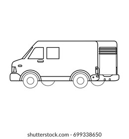 cargo truck icon