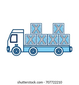 cargo truck icon 