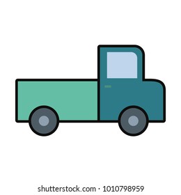 Cargo truck icon image