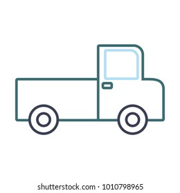 Cargo truck icon image