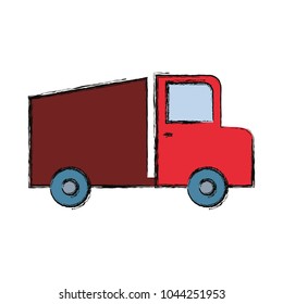 cargo truck icon image