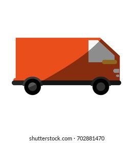 cargo truck icon image