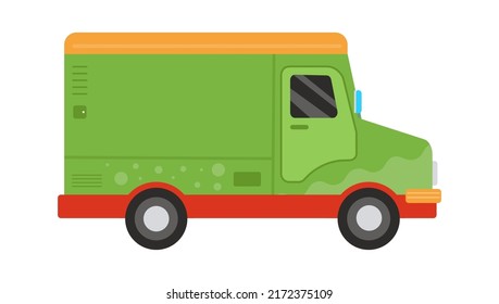 Cargo Truck icon. Vector illustration