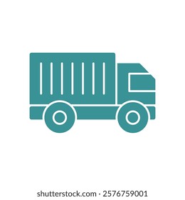 Cargo Truck trendy delightful abstract vector illustration colorful useful design.eps