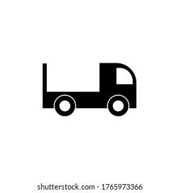 cargo truck vector design template illustration