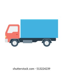 Cargo Truck Vector Icon