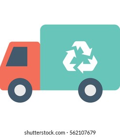 Cargo Truck  Vector Icon
