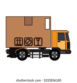 Cargo truck vehicle
